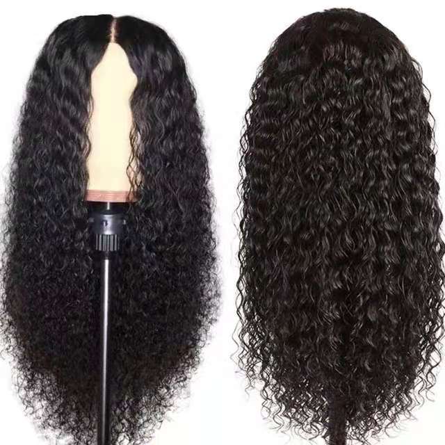 Front Lace Chemical Fiber Long Curly Hair European And American Wig Headgear Front Lace Chemical Fiber Long Curly Hair European And American Wig Headgear